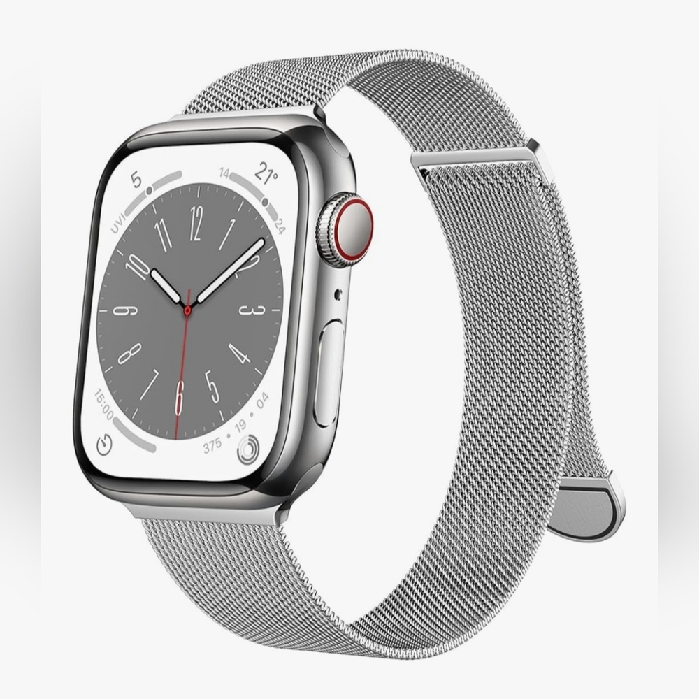 Original Stainless Steel Milanese Loop Band Compatible with Apple Watch